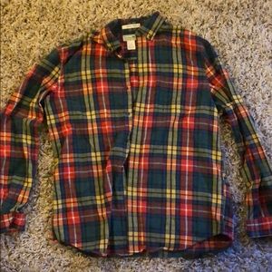 L.L. Bean slightly fitted Large Men’s flannel